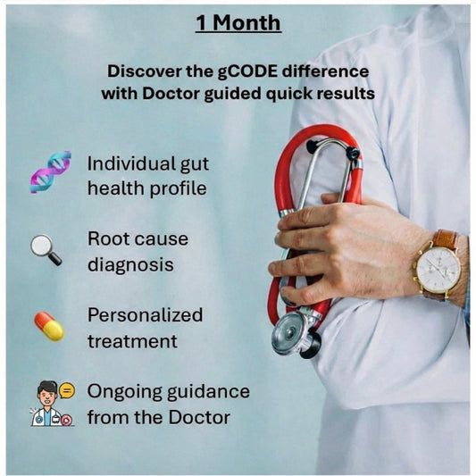 1 Month Gut Rebuild - Discover the gCODE difference with an expert Doctor